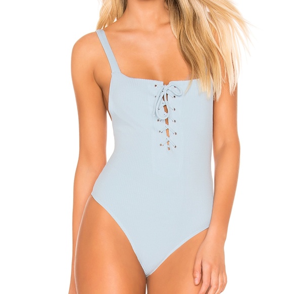 Front lace up bodysuit - Picture 1 of 3